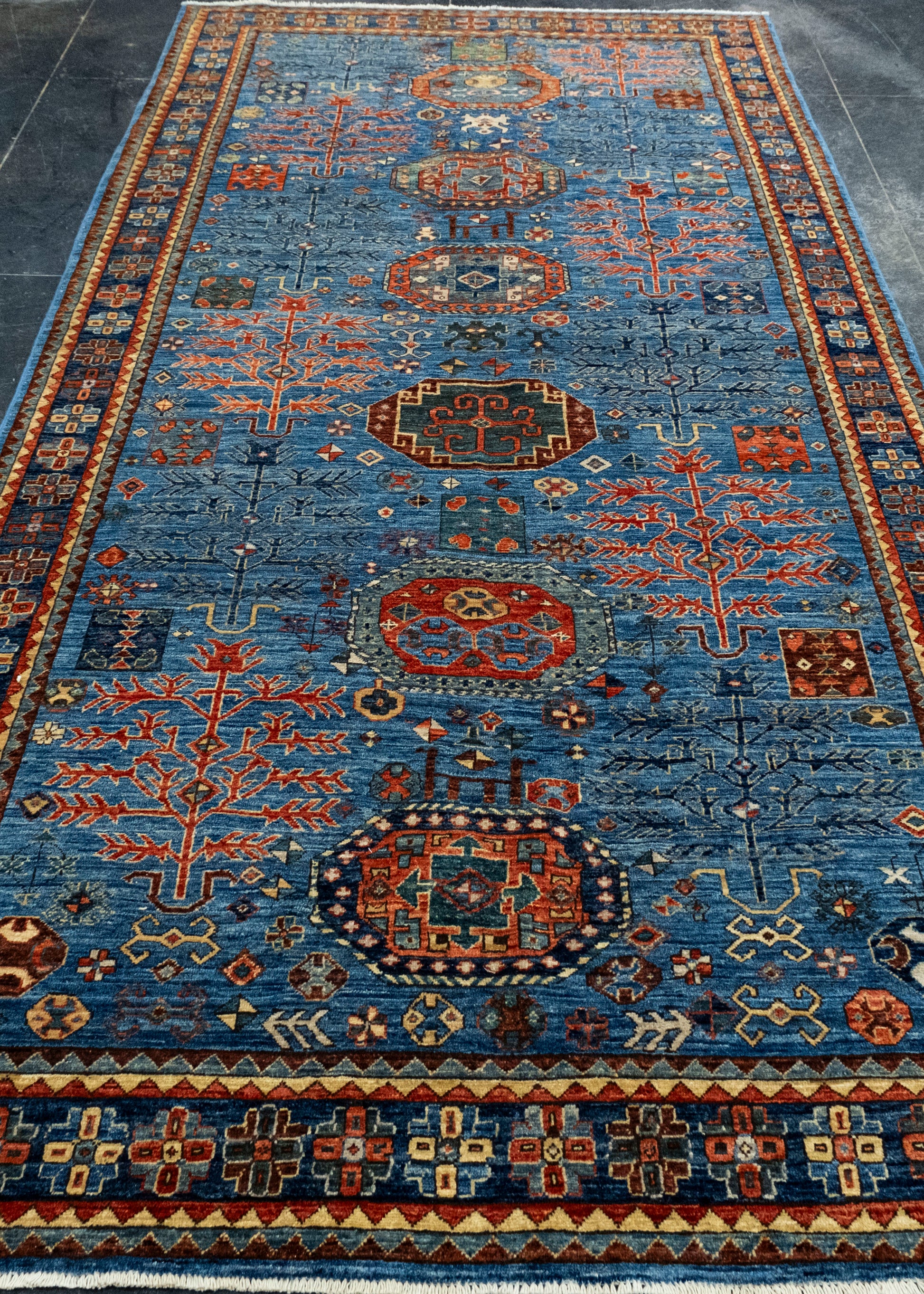 Oriental Handmade Runner Rug 5' x 10'7" #17011