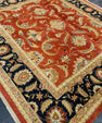 Oushak Square Rug 8'10" x 8' #17006