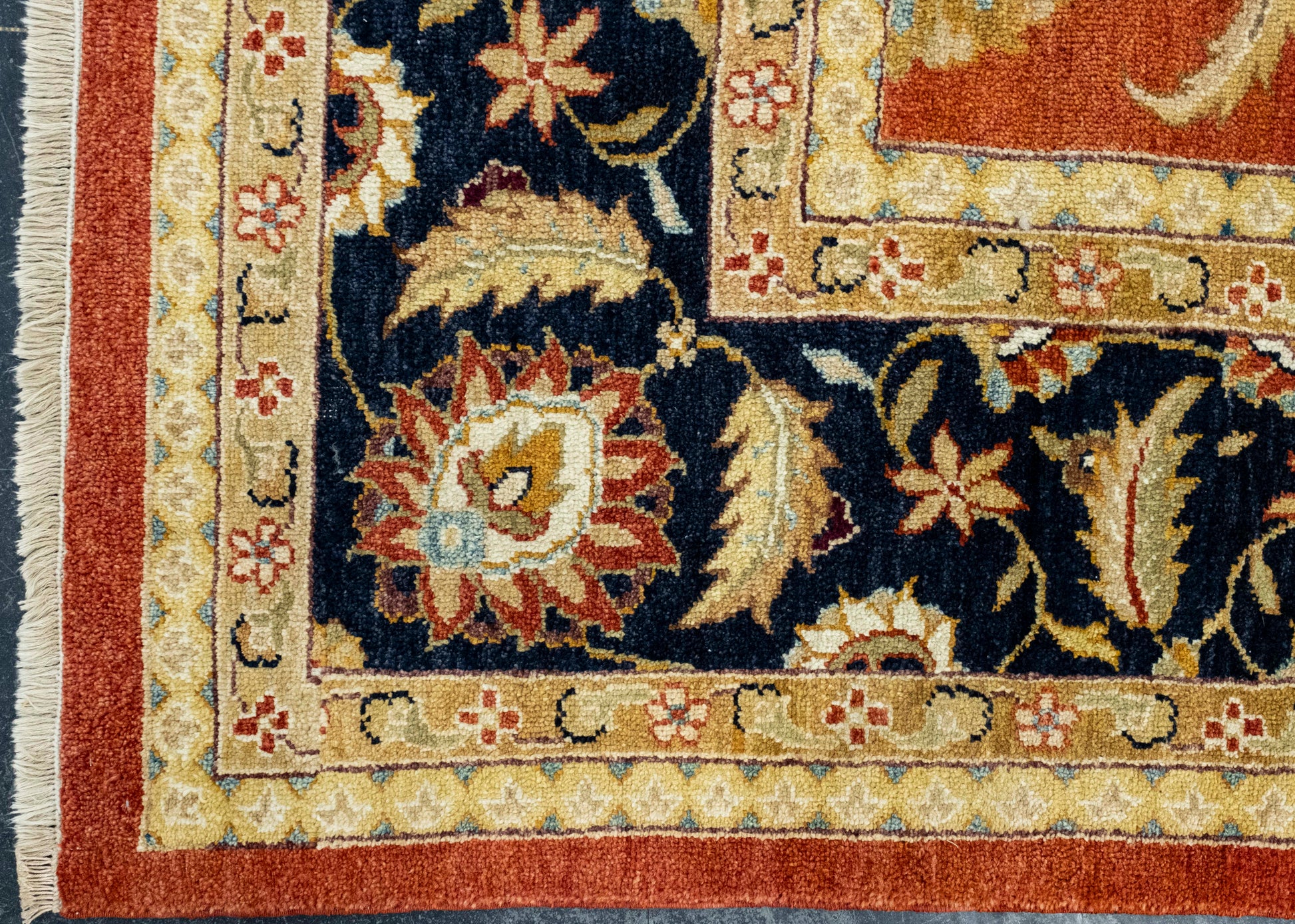 Oushak Square Rug 8'10" x 8' #17006