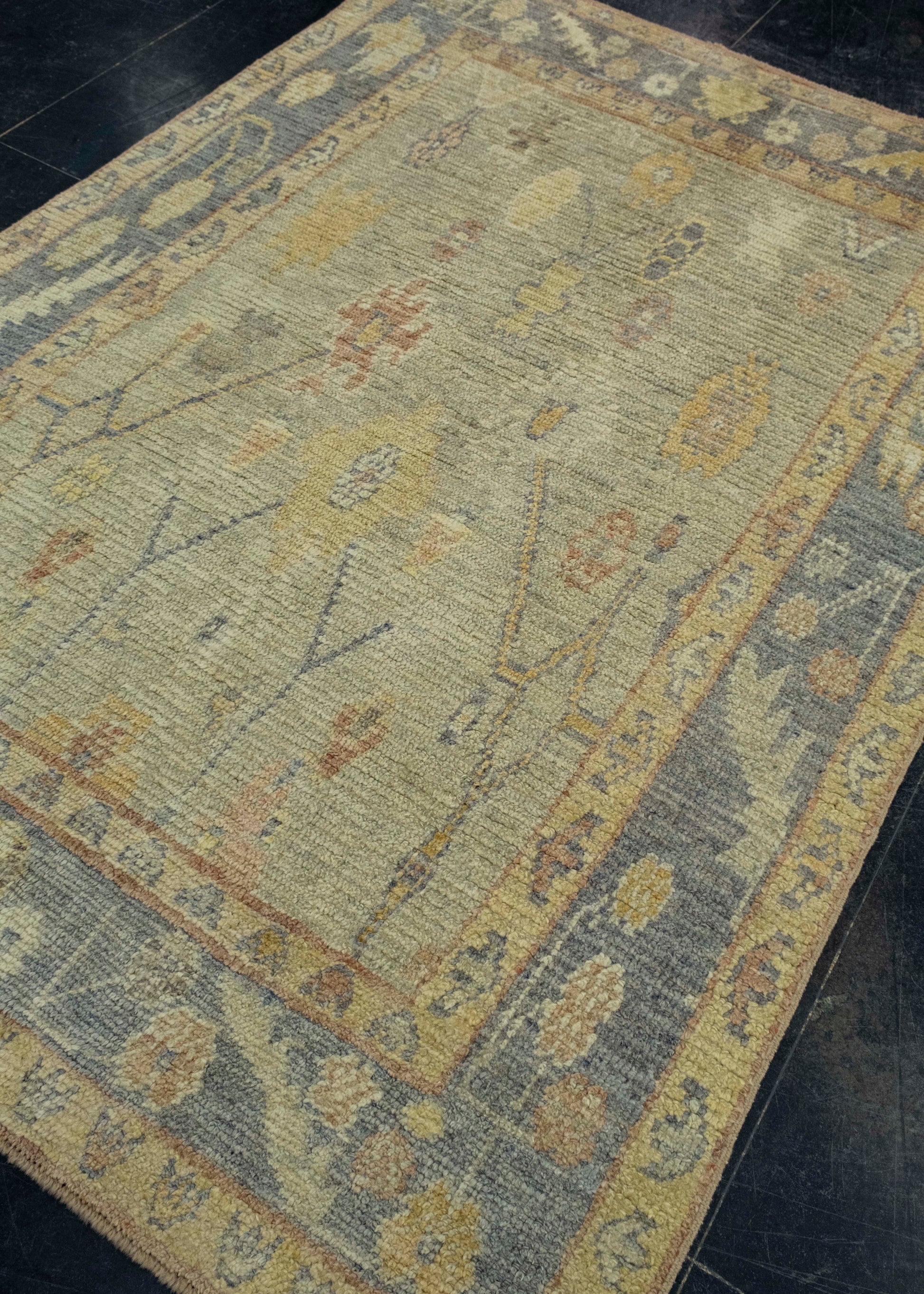 Turkish Oushak Rug 5'3" x 7'4" #18626