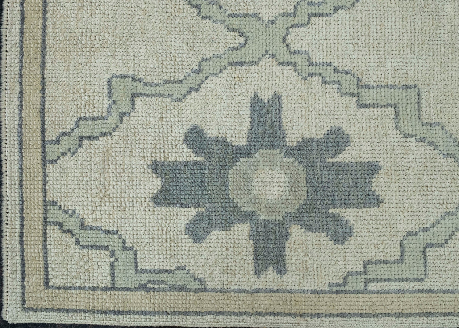 Turkish Oushak Rug 4'1" x 6'2" #18092