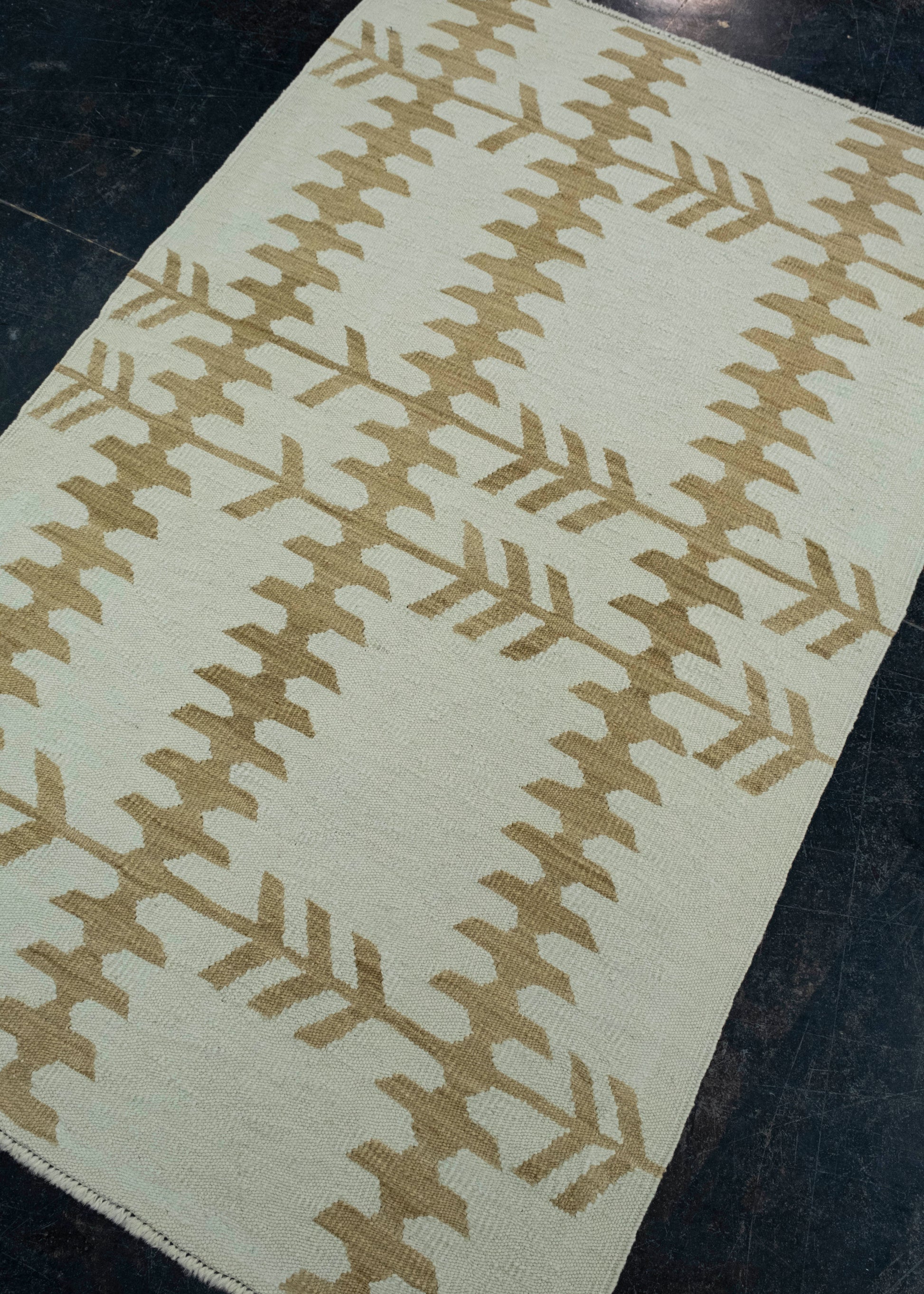 Turkish Kilim Oriental Handmade Flatweave 3' x 4'9" #18163