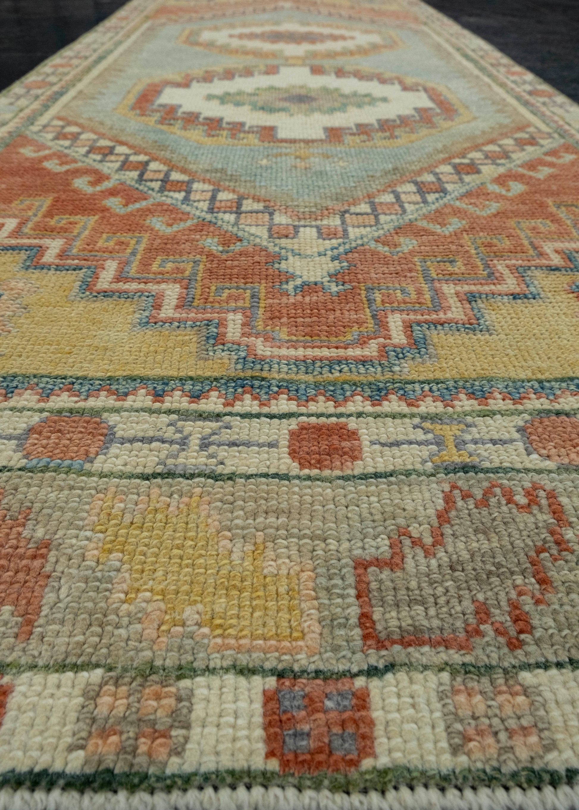 Turkish Oushak Rug 2'10" x 7'8" #18109