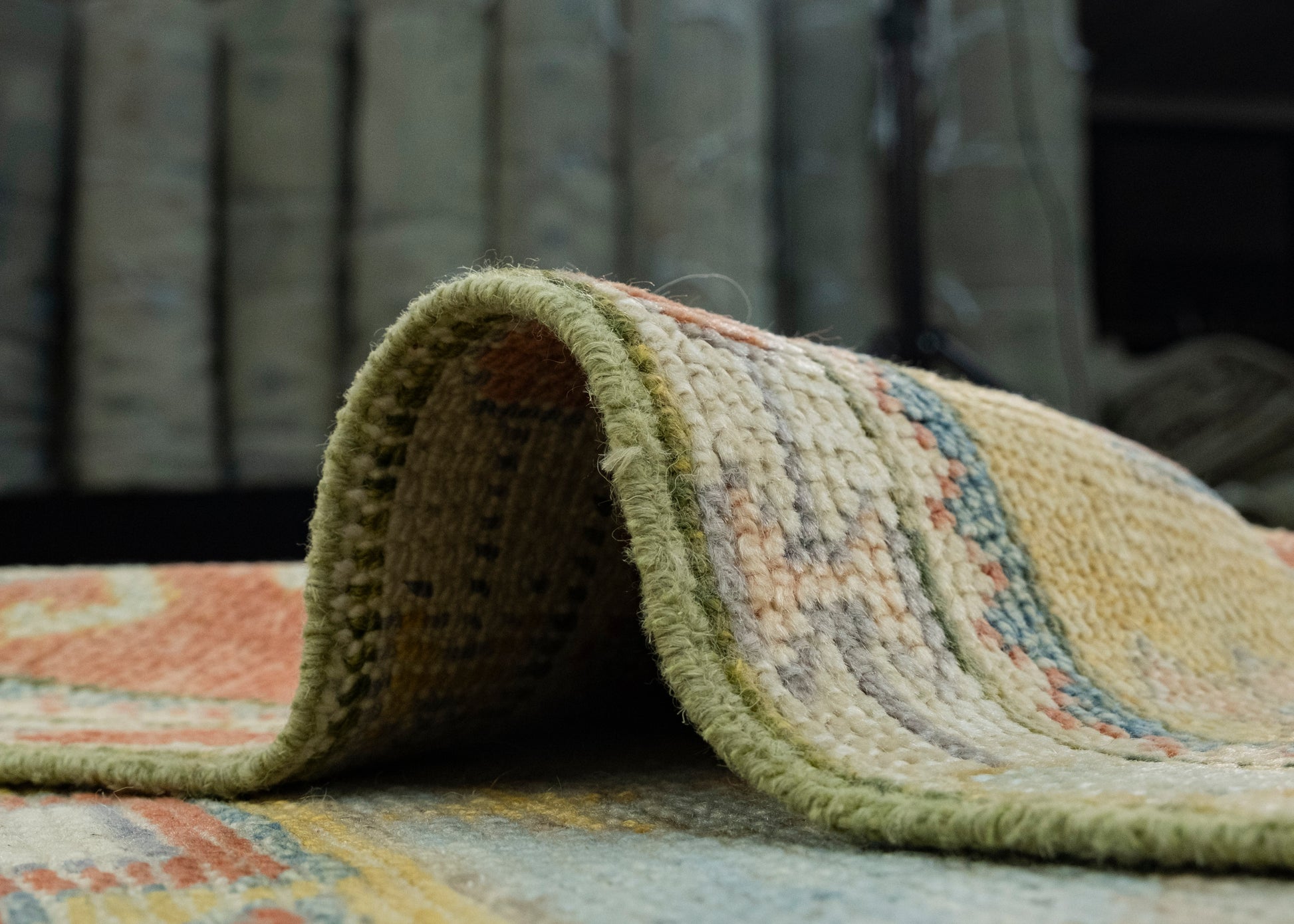 Turkish Oushak Rug 2'10" x 7'8" #18109