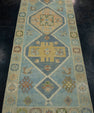 Turkish Oushak Rug 2'8" x 6'6" #18002
