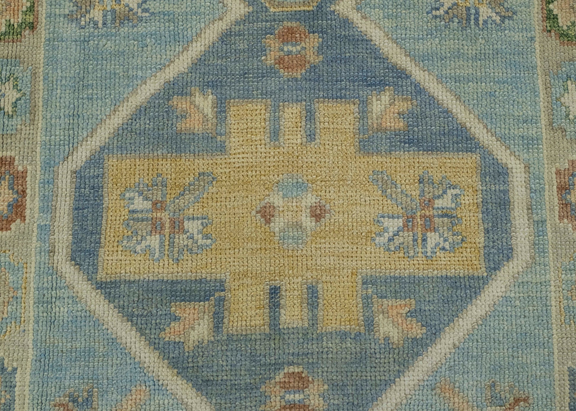 Turkish Oushak Rug 2'8" x 6'6" #18002