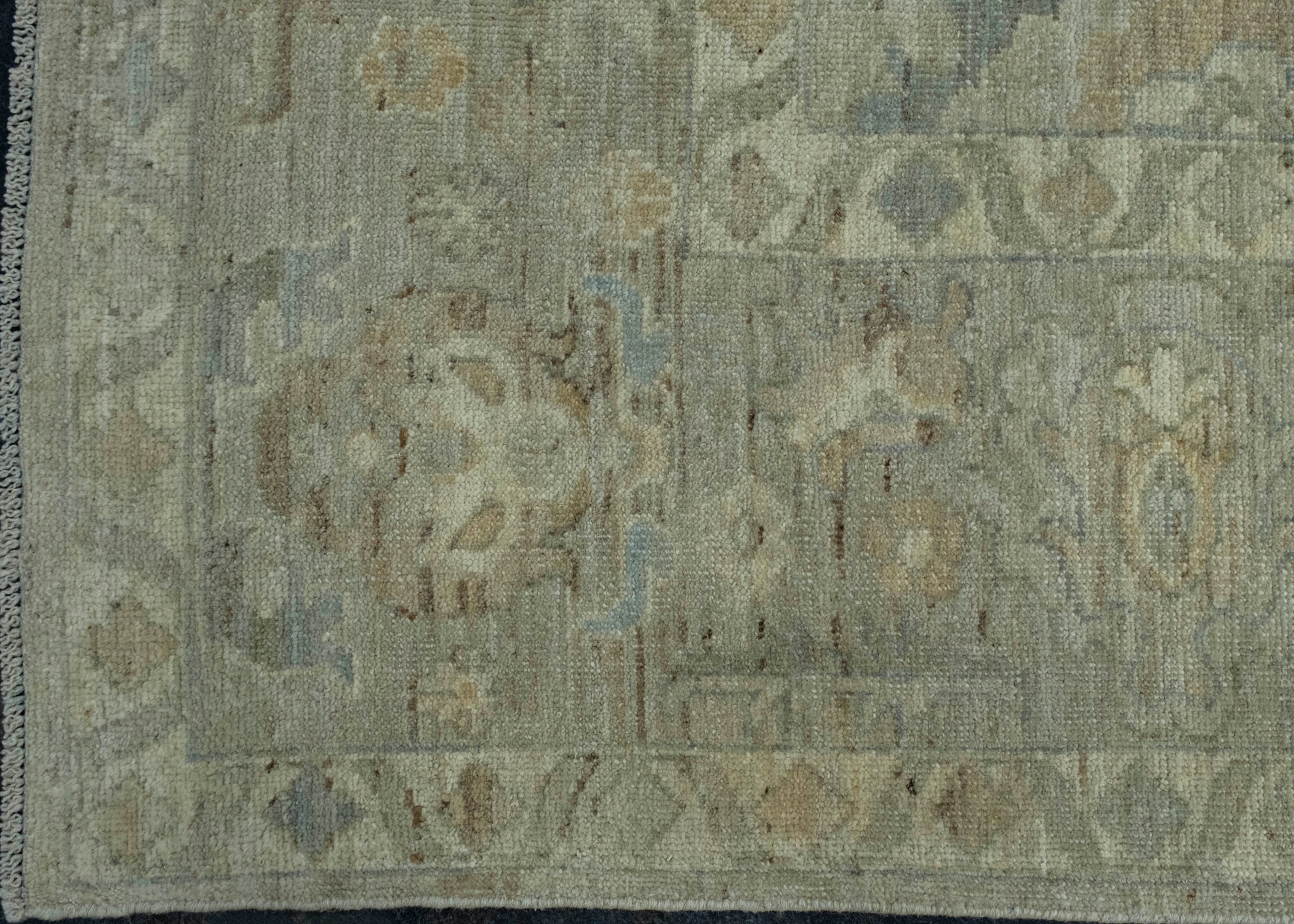 Turkish Oushak Rug 9'2" x 11'11" #17652
