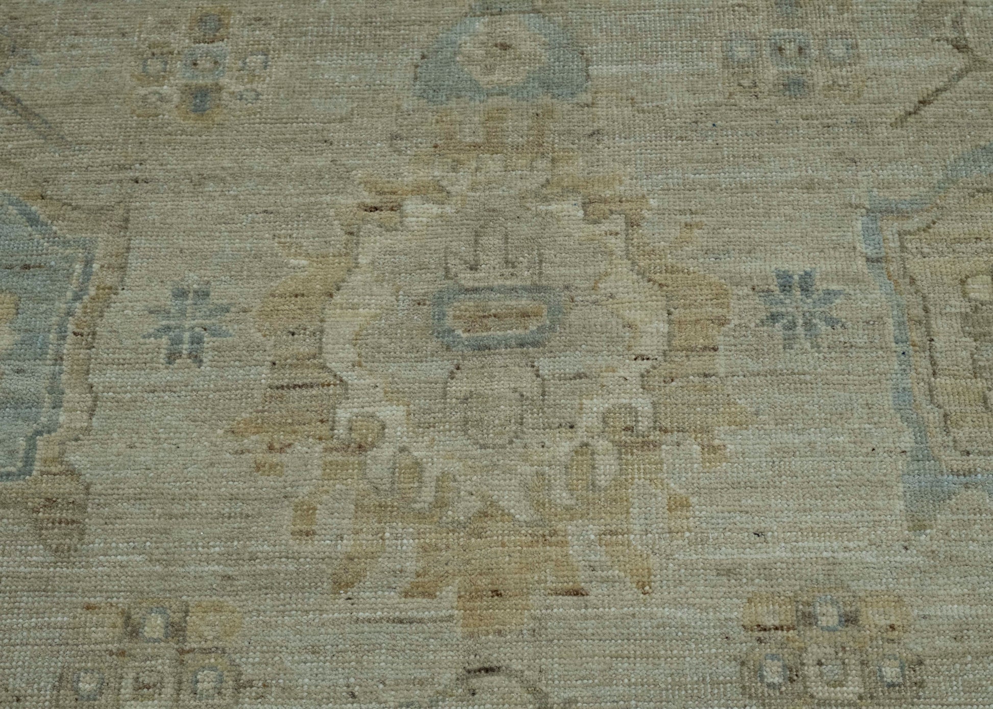 Turkish Oushak Rug 9'2" x 11'11" #17652