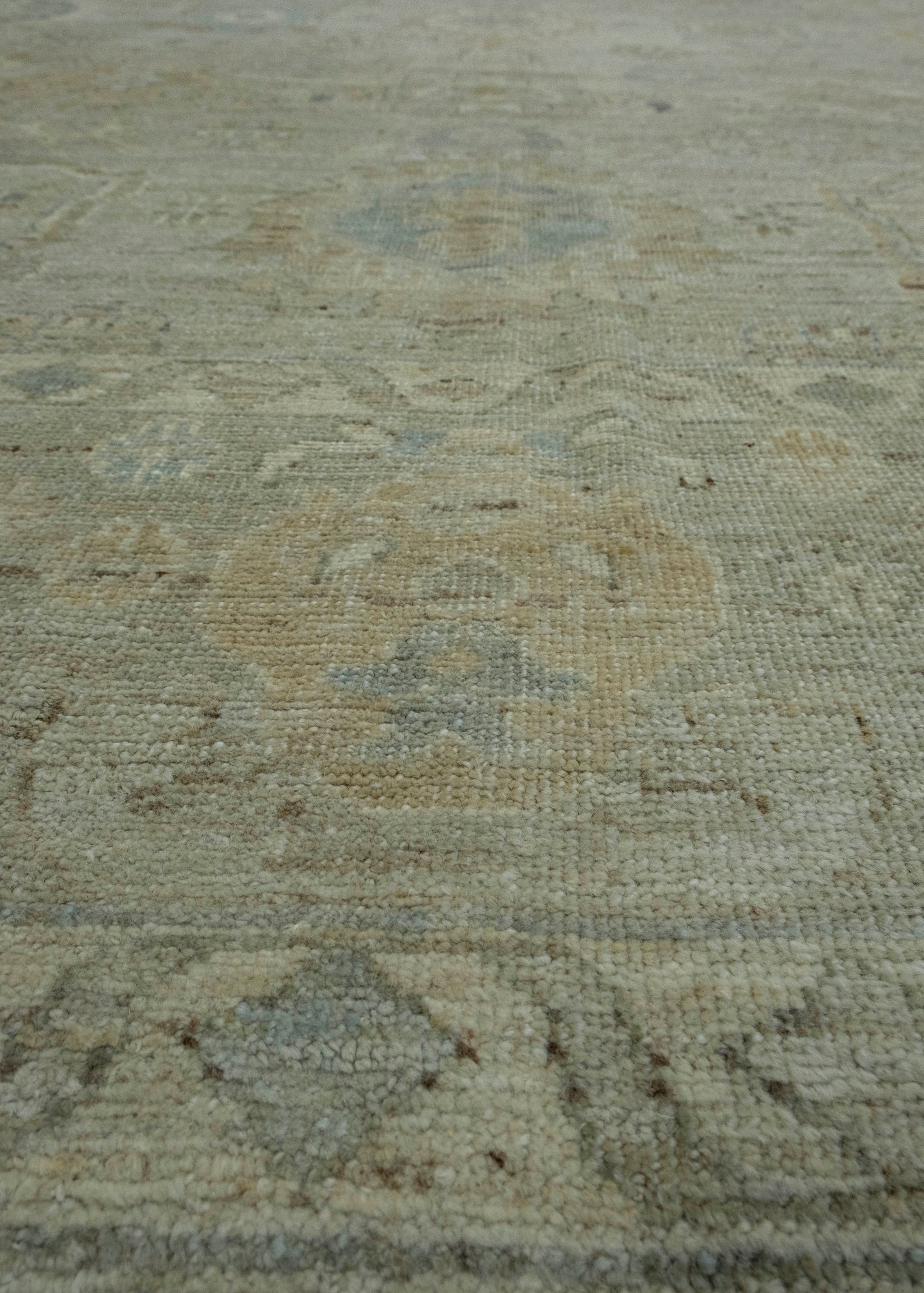 Turkish Oushak Rug 9'2" x 11'11" #17652