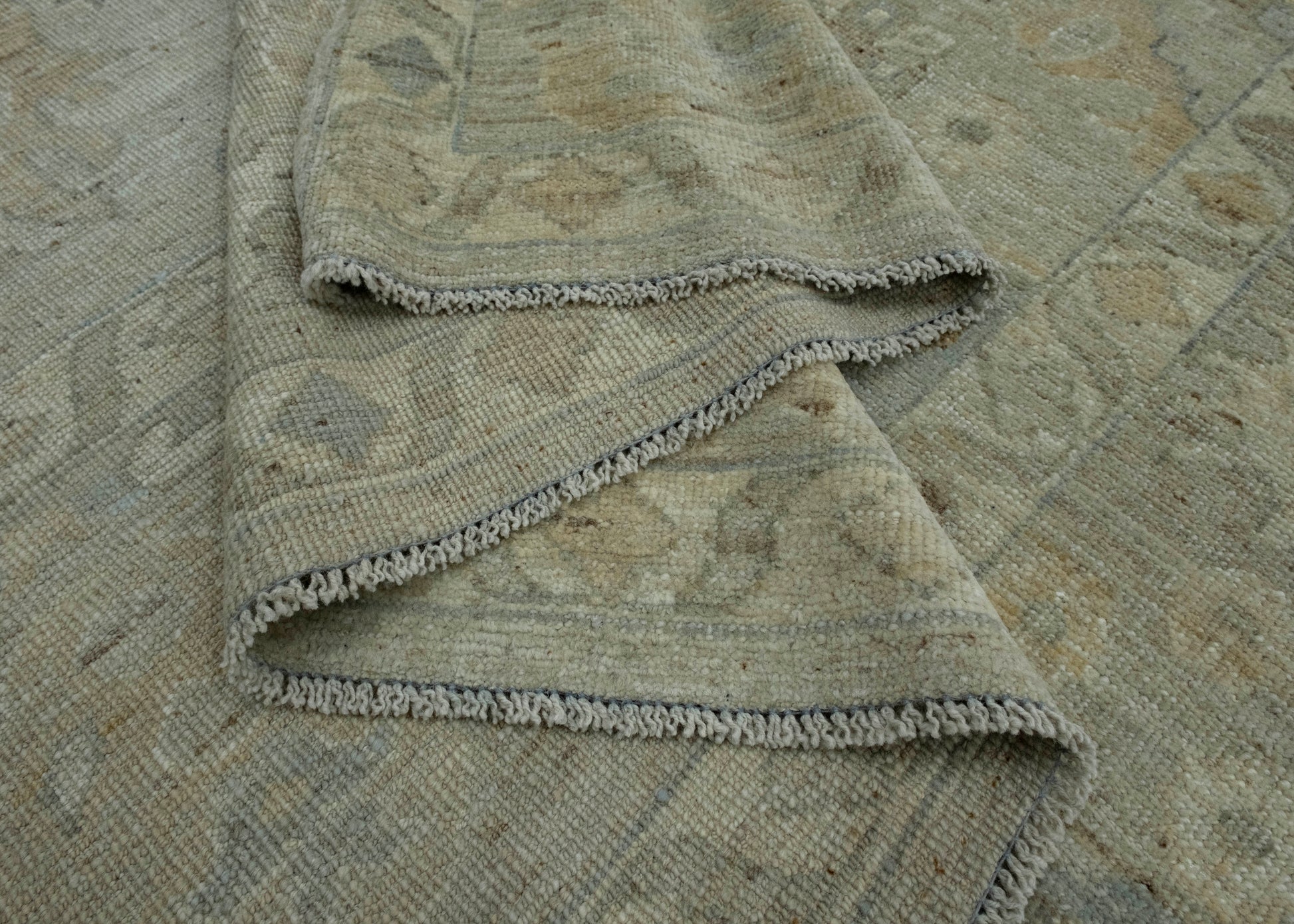 Turkish Oushak Rug 9'2" x 11'11" #17652