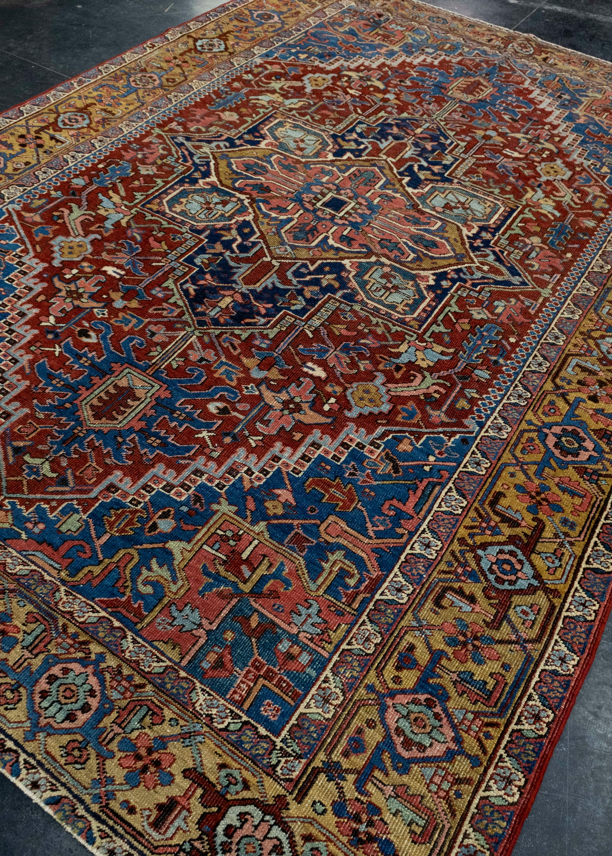 Antique Heriz 7'3" x 10'3" #17098