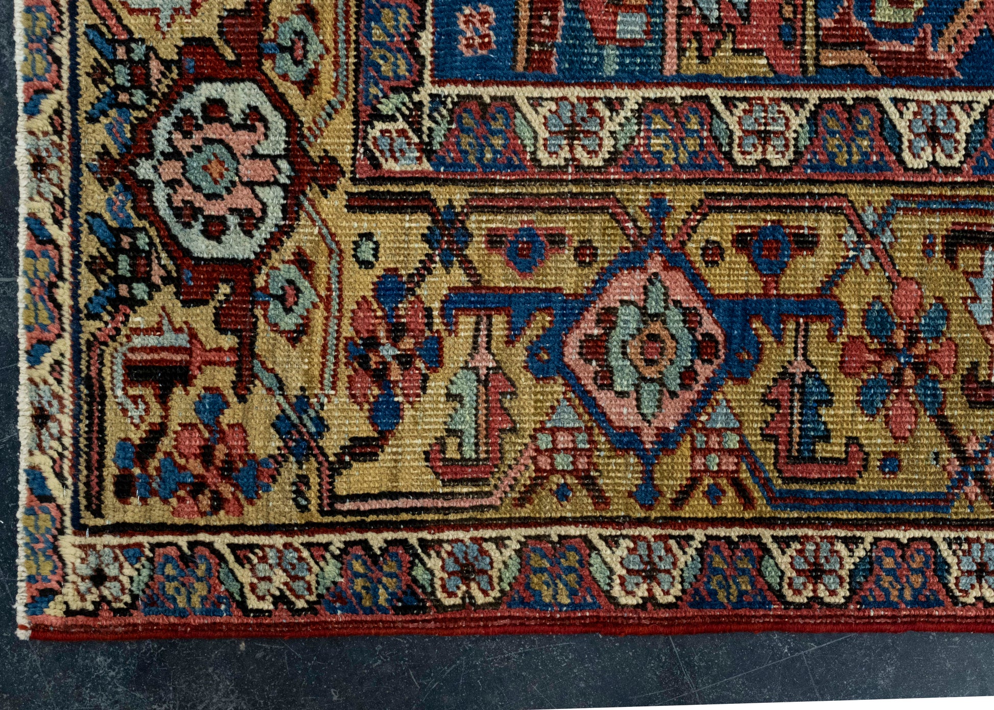 Antique Heriz 7'3" x 10'3" #17098
