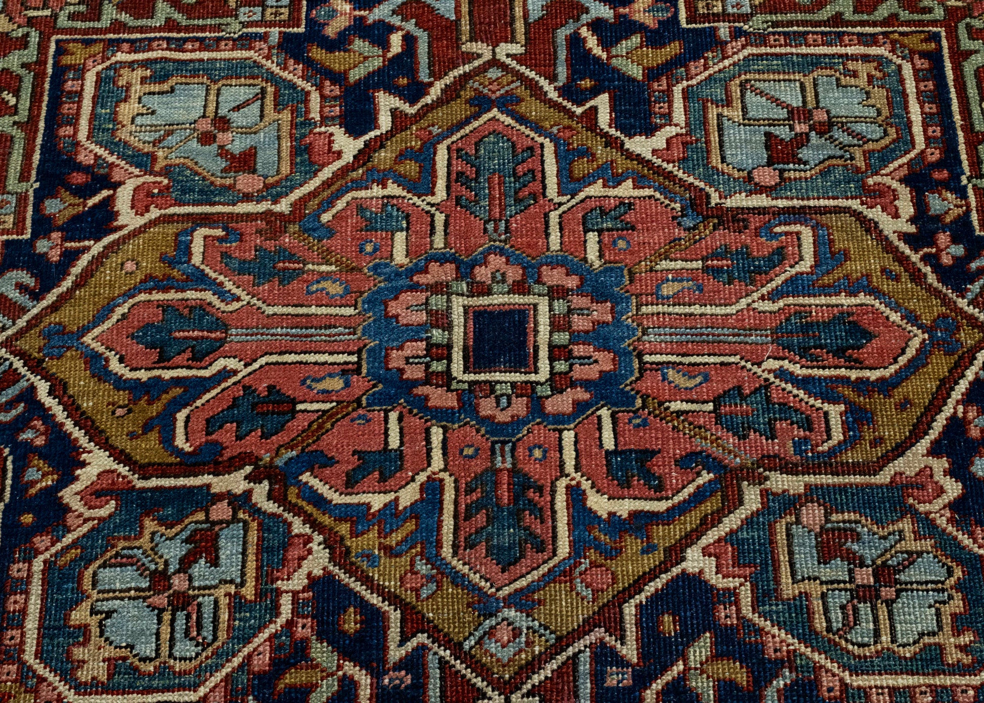 Antique Heriz 7'3" x 10'3" #17098