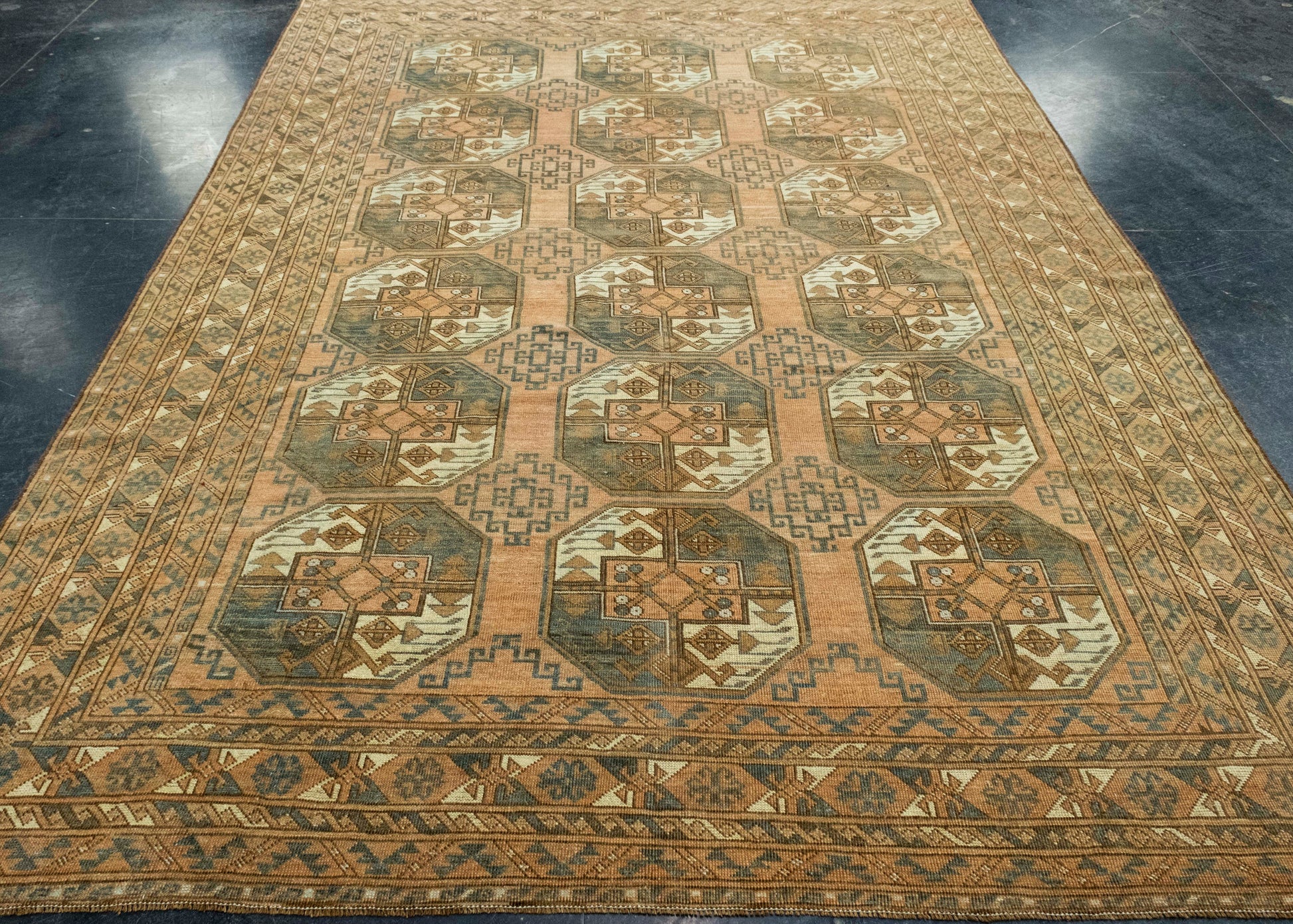 Turkish Vintage Rug 7'5" x 10'2" #17083
