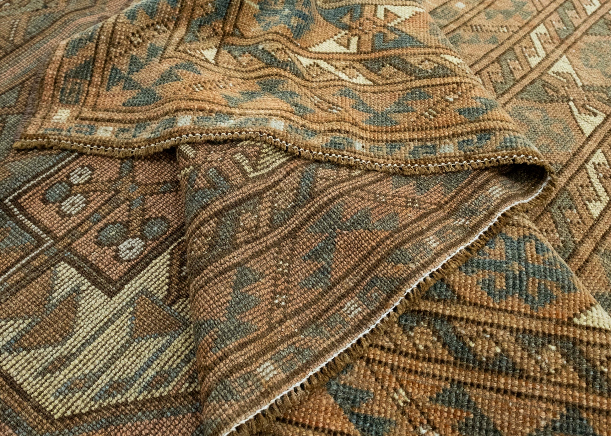 Turkish Vintage Rug 7'5" x 10'2" #17083