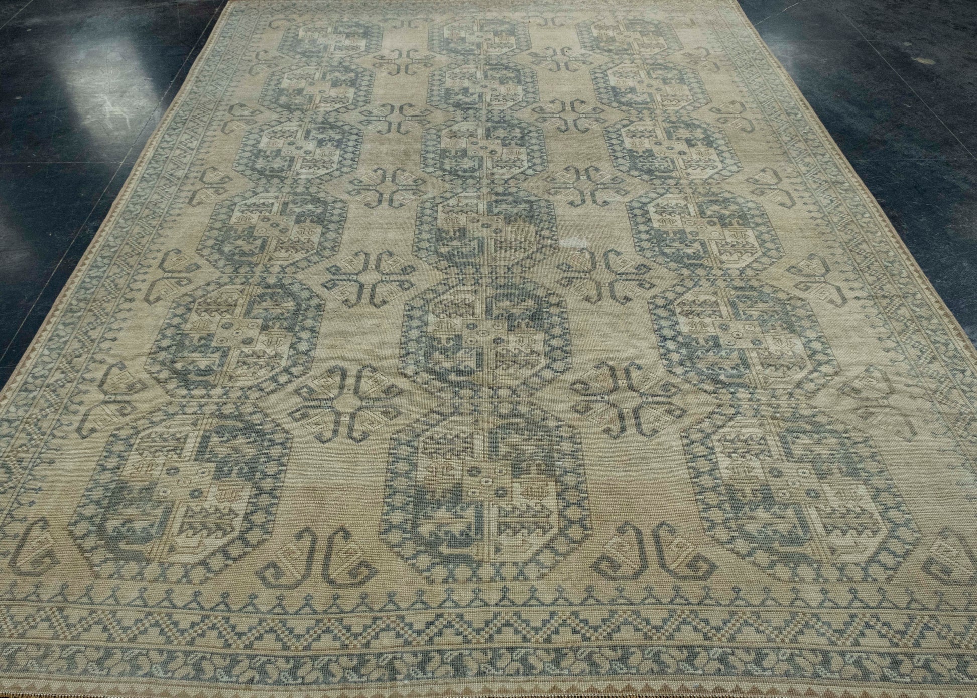 Turkish Vintage Rug 7'6" x 10'1" #17089