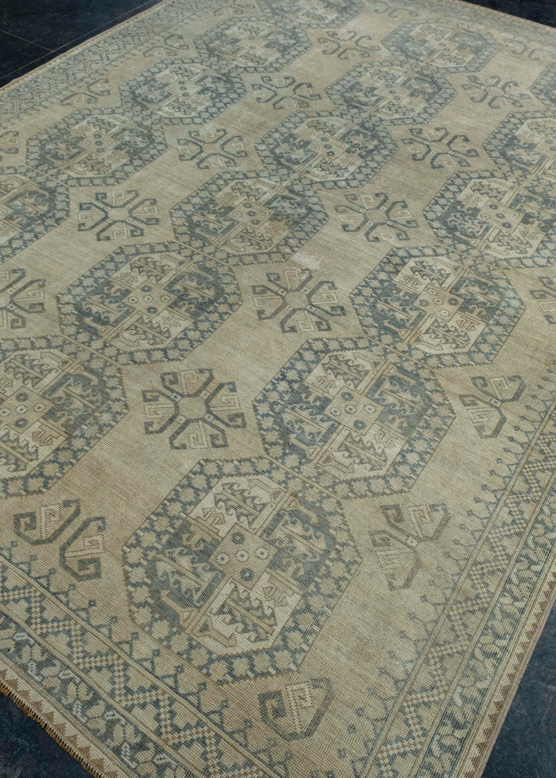 Turkish Vintage Rug 7'6" x 10'1" #17089