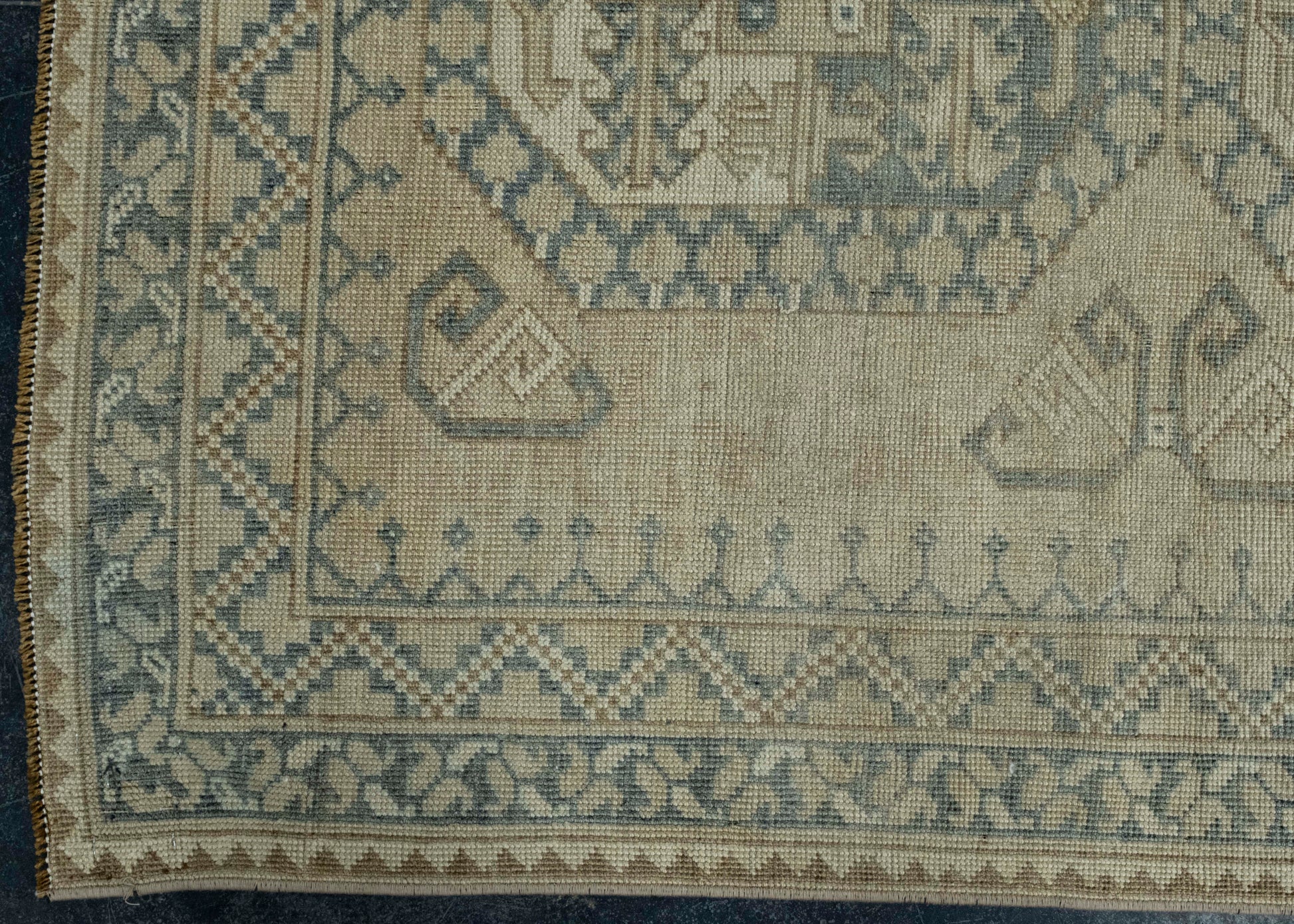 Turkish Vintage Rug 7'6" x 10'1" #17089