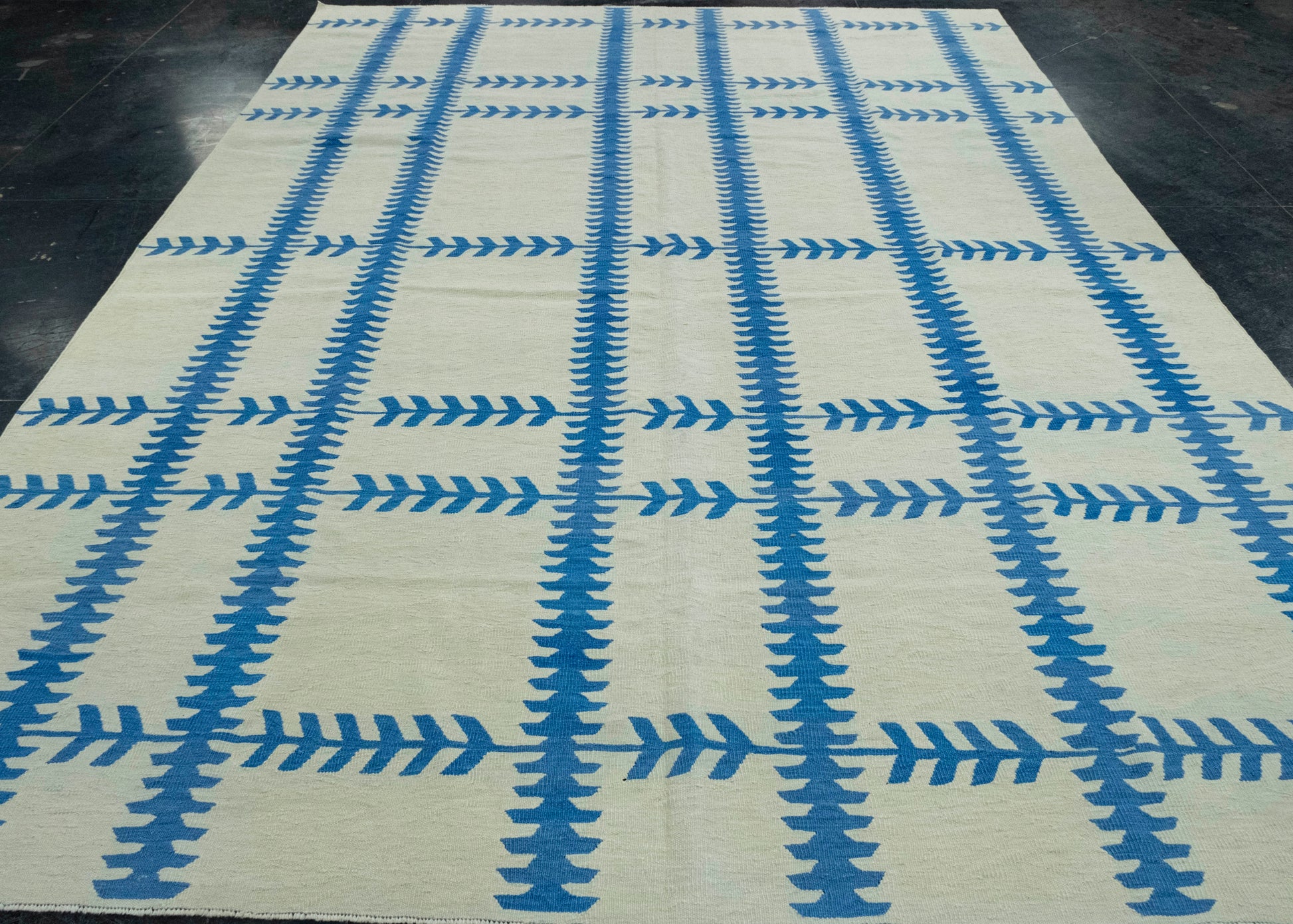 Turkish Kilim Oriental Handmade Flatweave 8'10" x 12'3" #17001