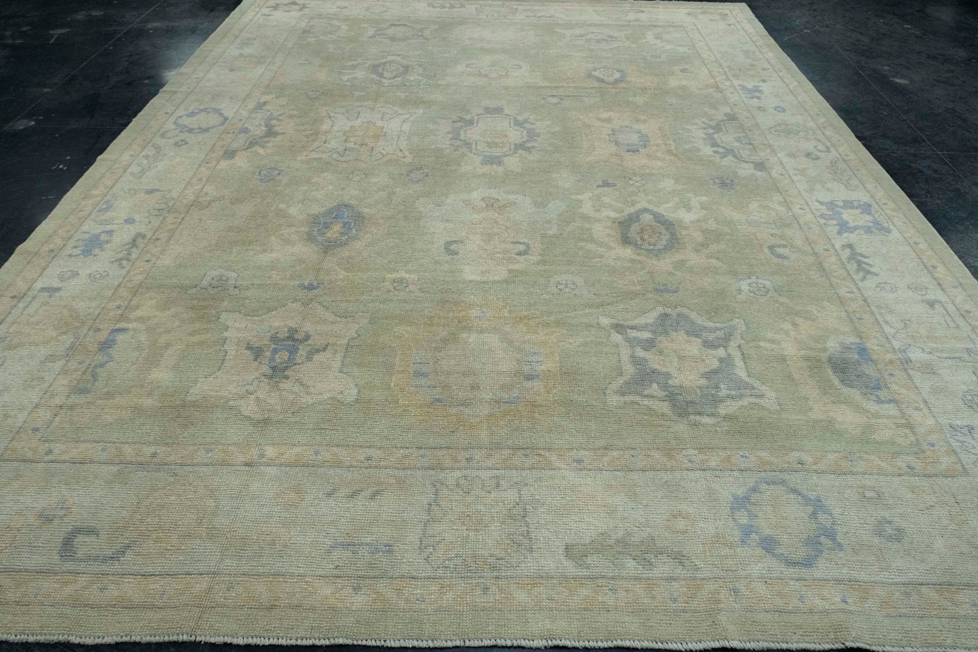 Oushak Rug 9'6" x 12'5" #17872
