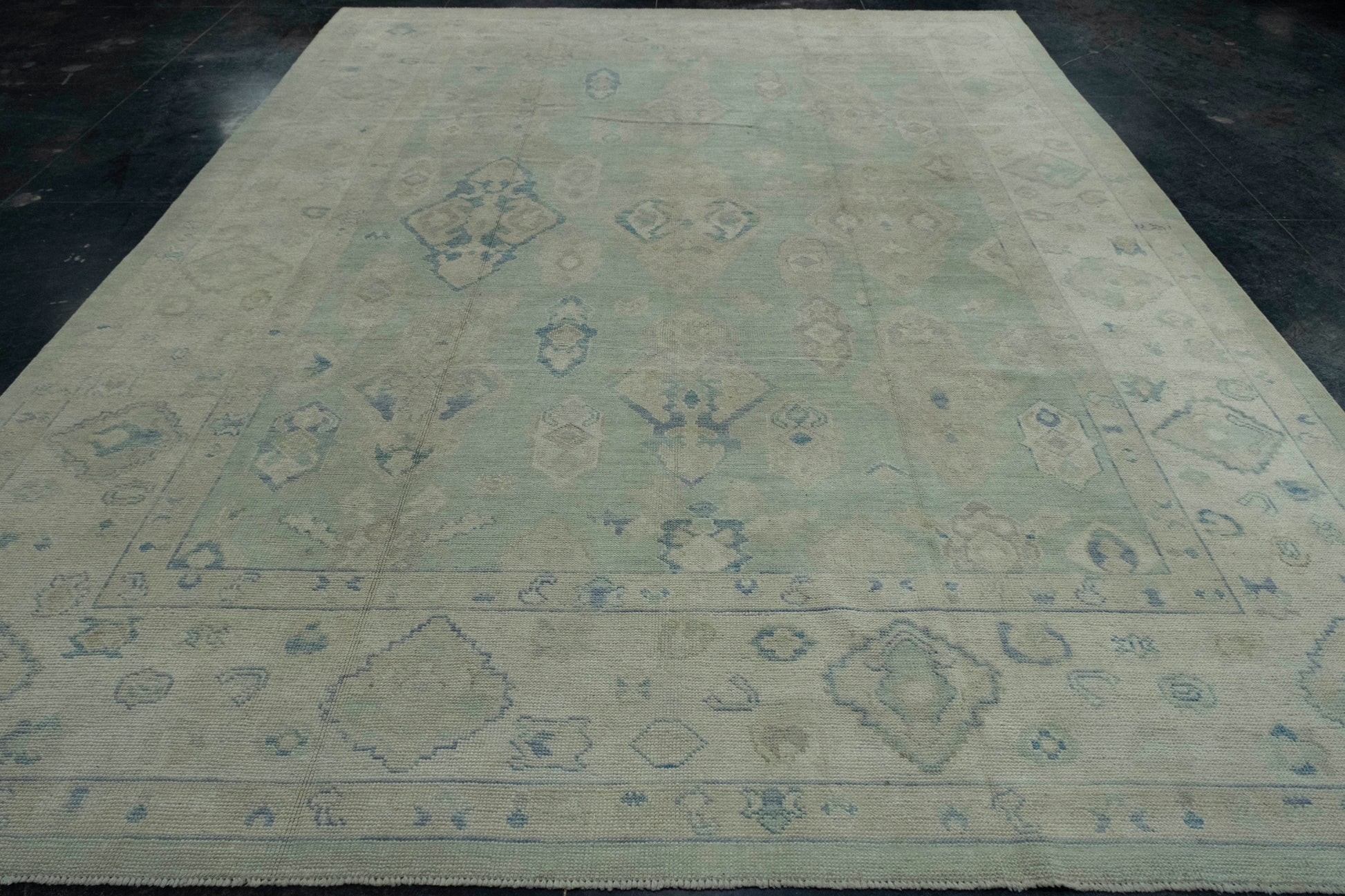 Oushak Rug 9'6" x 12'4" #17847