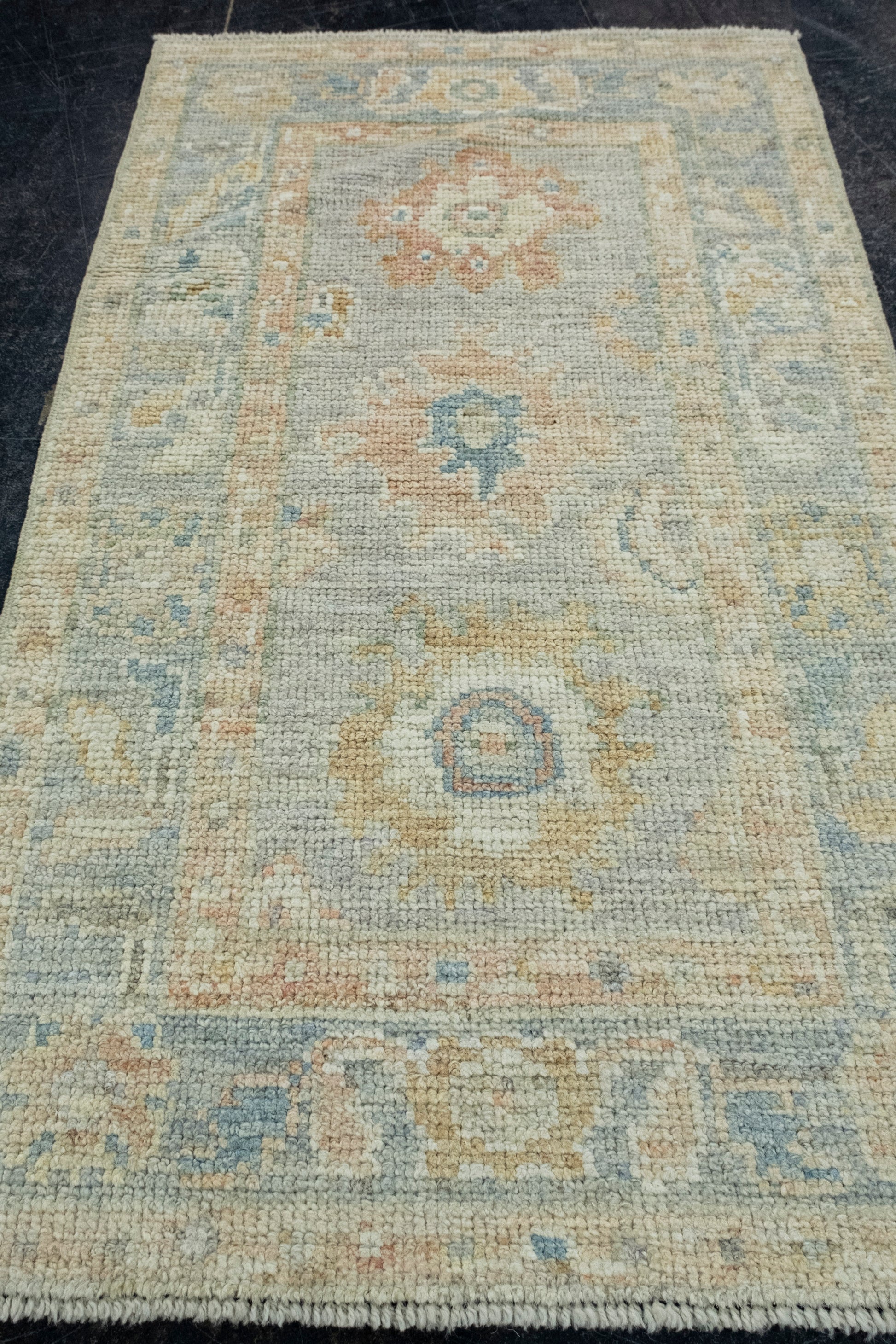Turkish Oushak Rug 1'9" x 3'3" #17324
