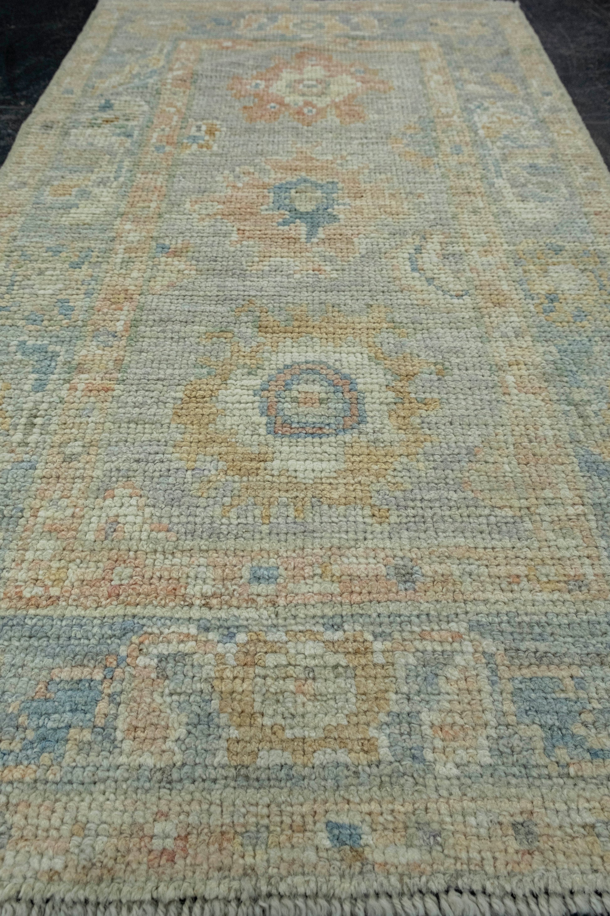 Turkish Oushak Rug 1'9" x 3'3" #17324