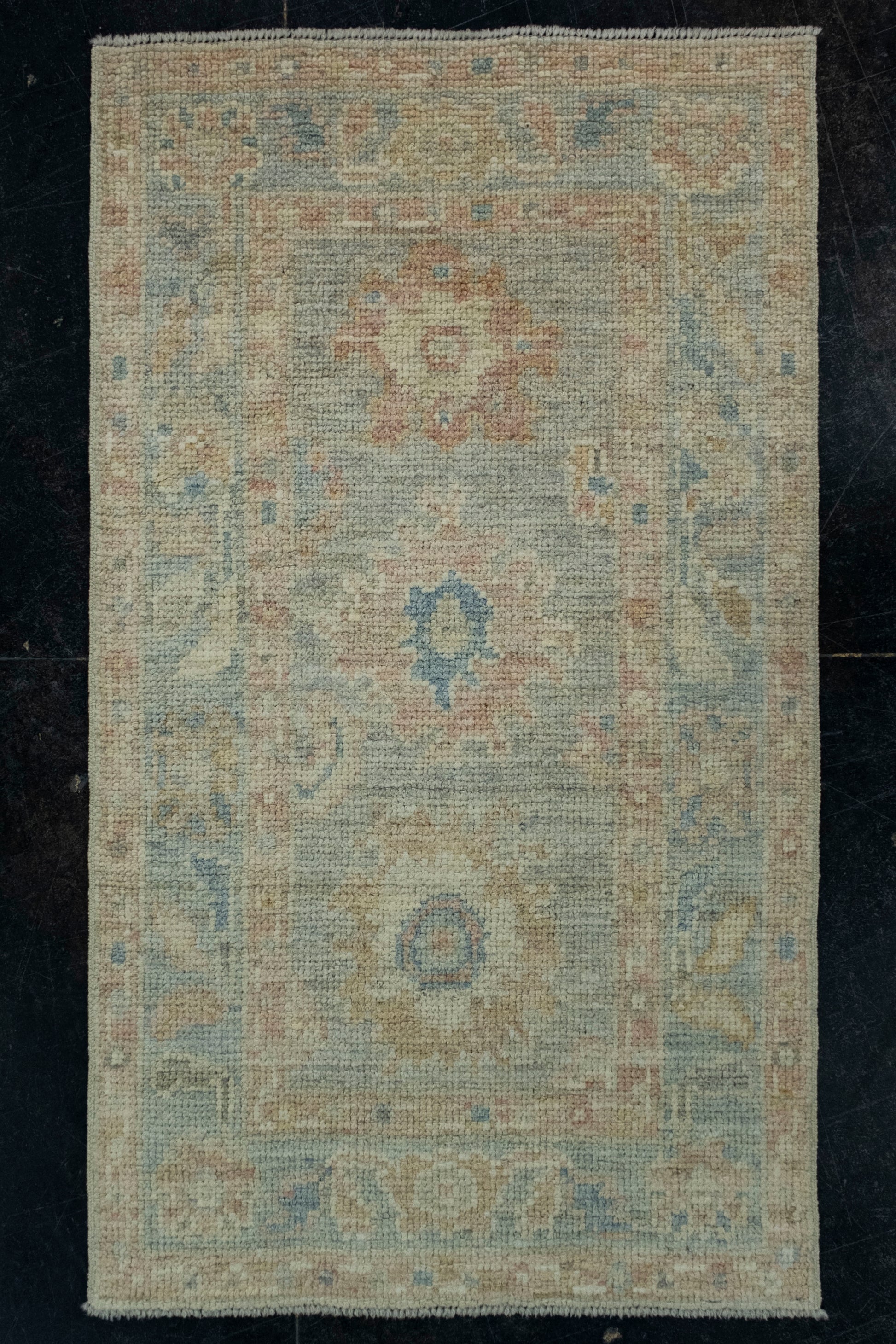 Turkish Oushak Rug 1'11" x 3'4" #17275