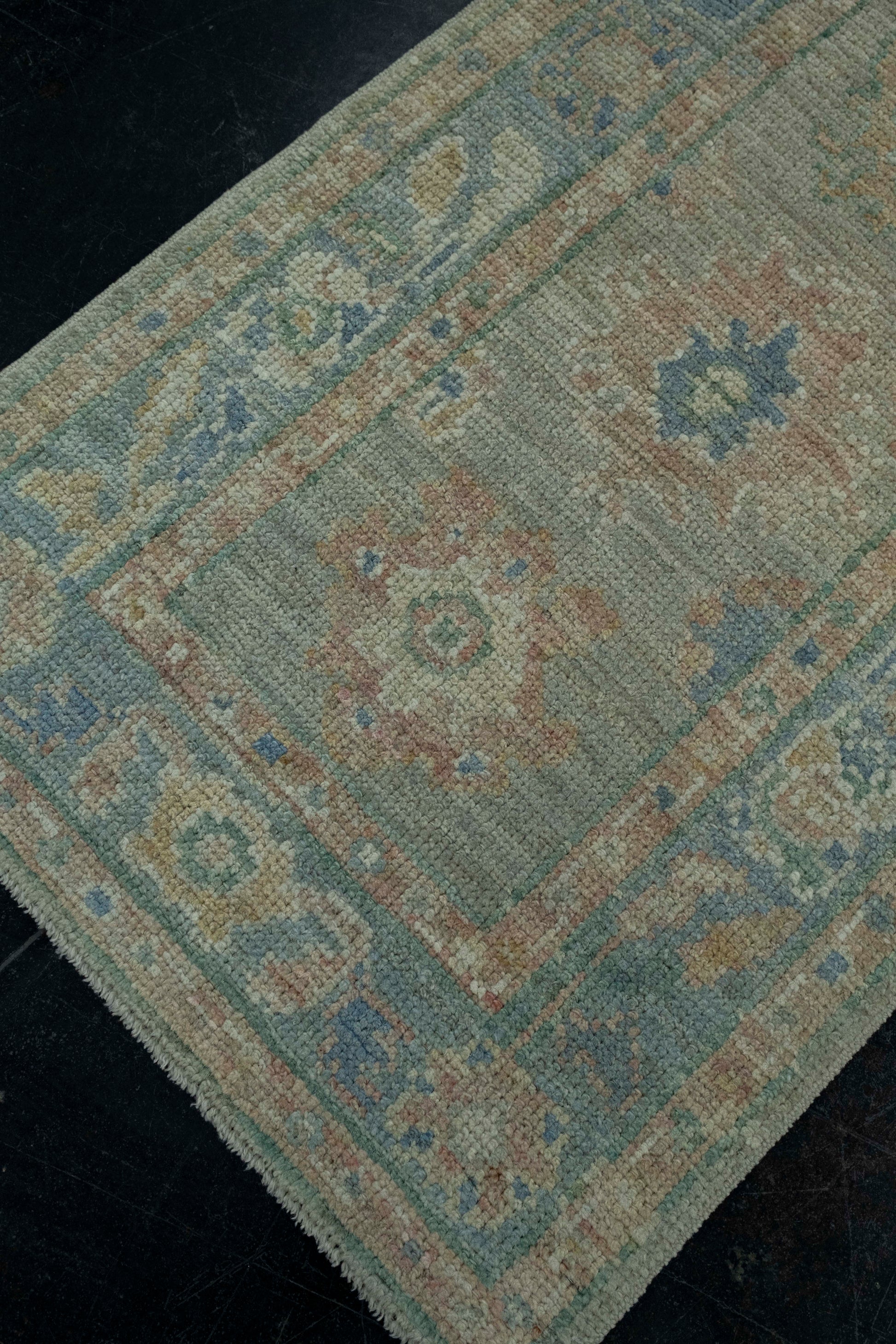 Turkish Oushak Rug 1'11" x 3'3" #17540