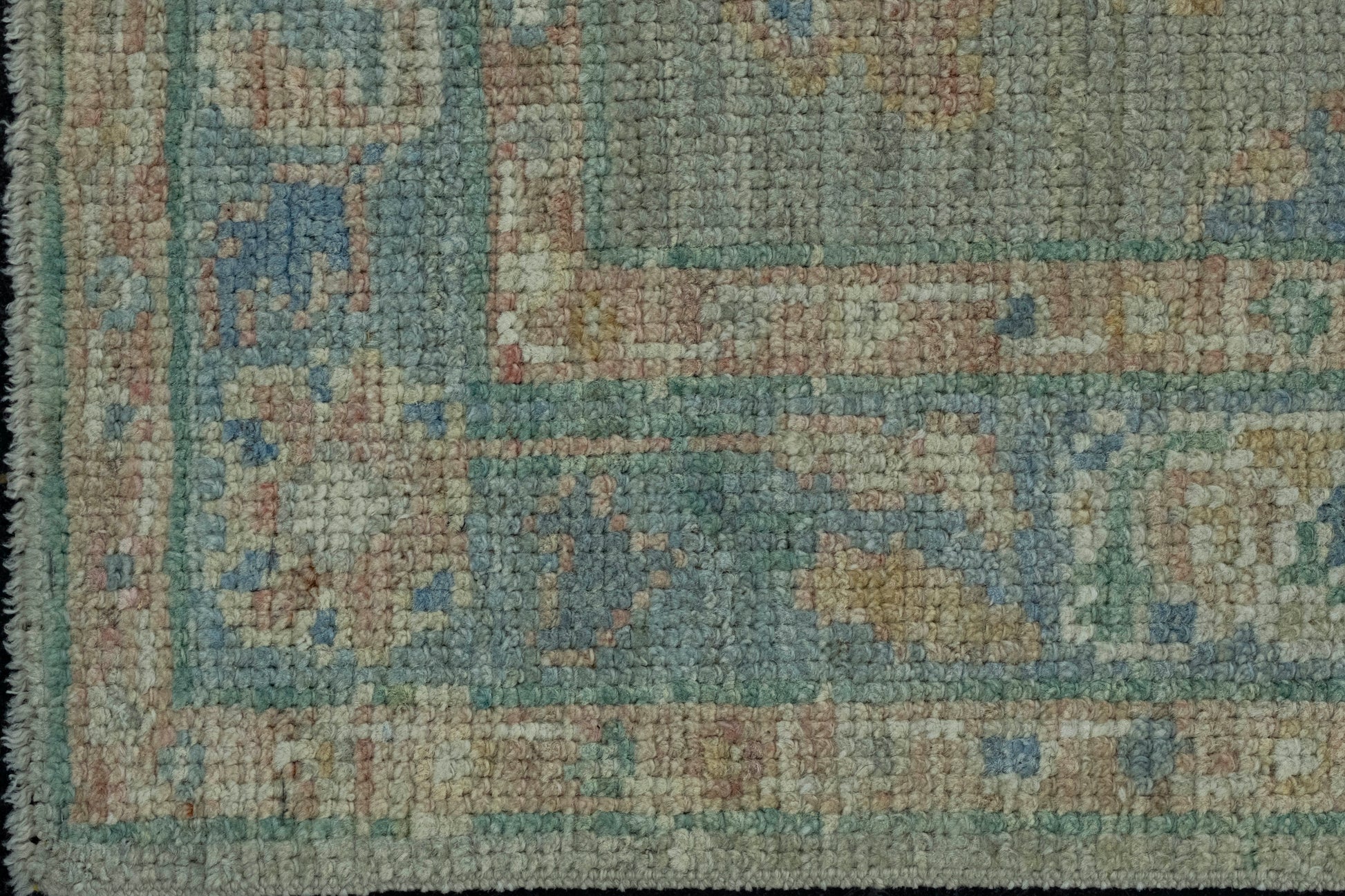 Turkish Oushak Rug 1'11" x 3'3" #17540