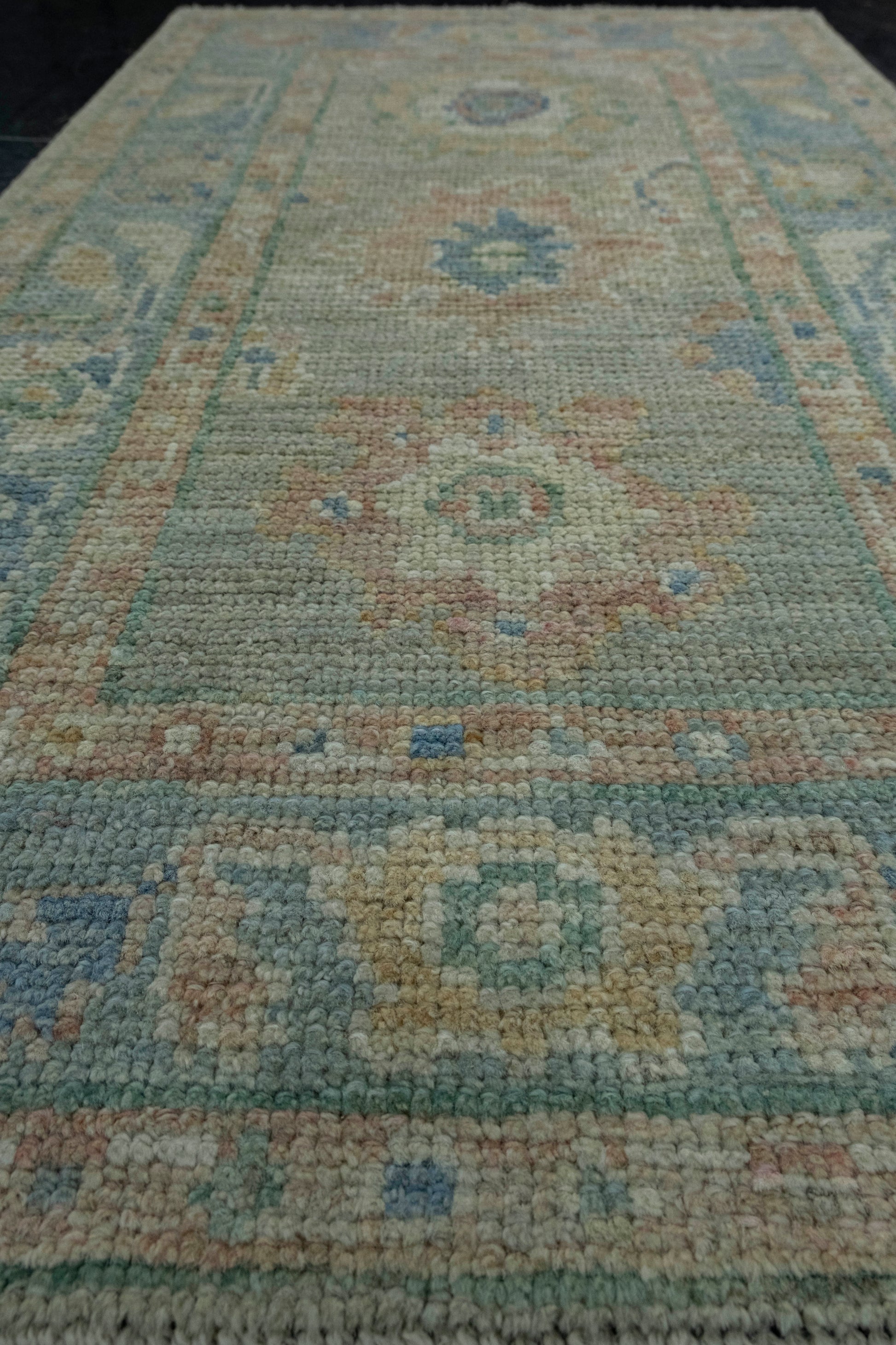 Turkish Oushak Rug 1'11" x 3'3" #17540