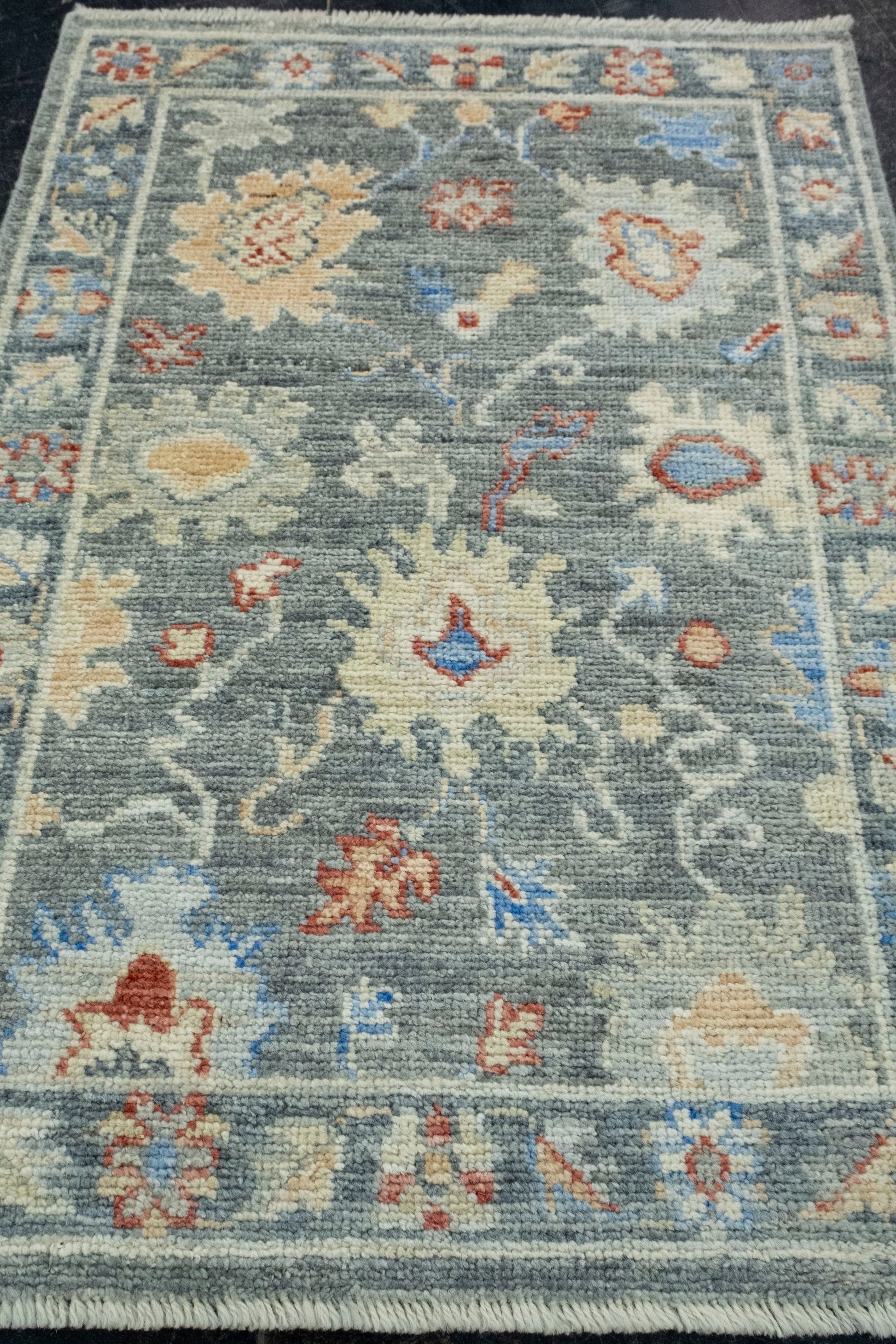 Turkish Oushak Rug 2' x 3'1" #17017