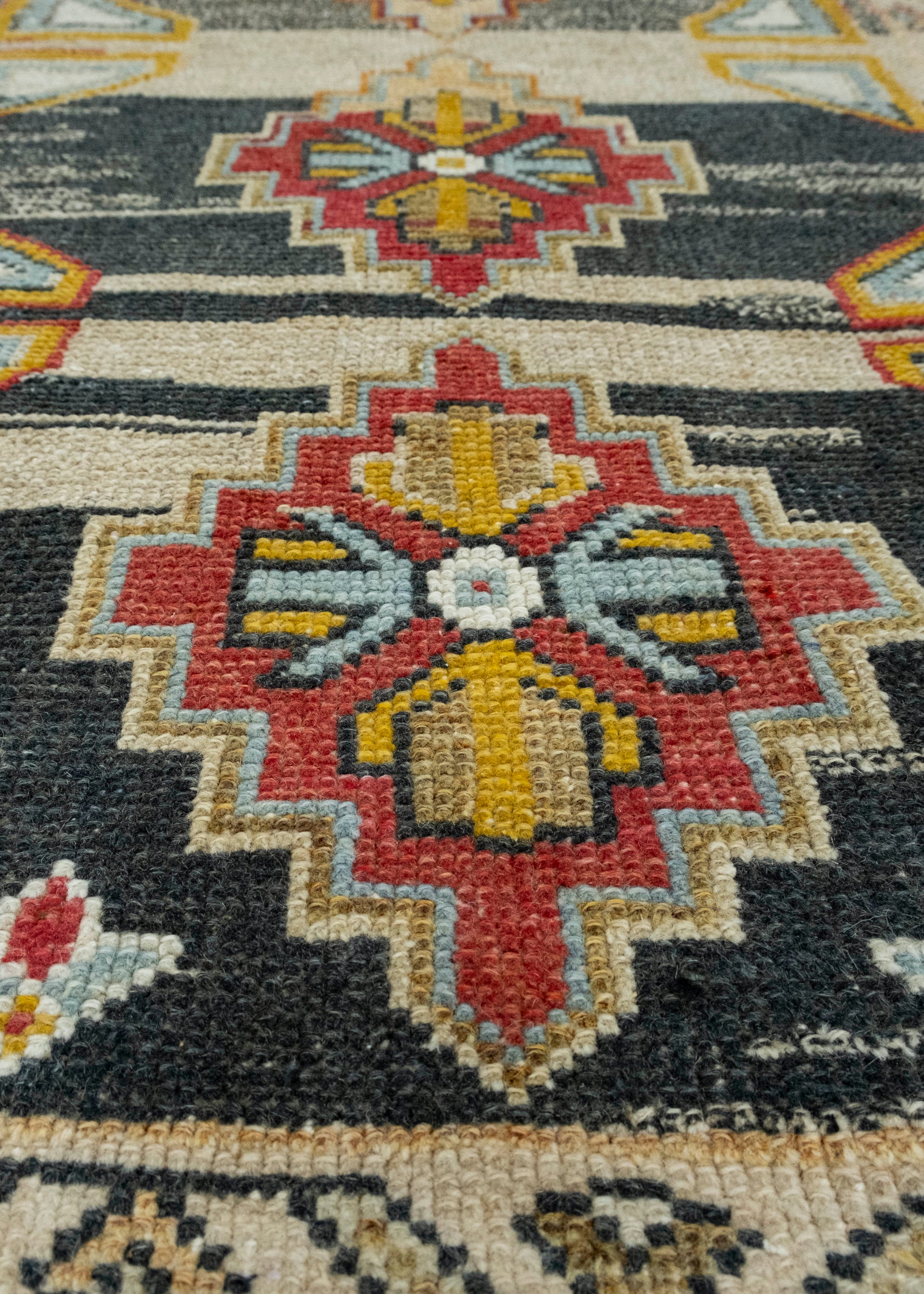 Turkish Mini Rug Oriental Hand Knotted Vintage Rug 2'3" x 3'5" #16401
