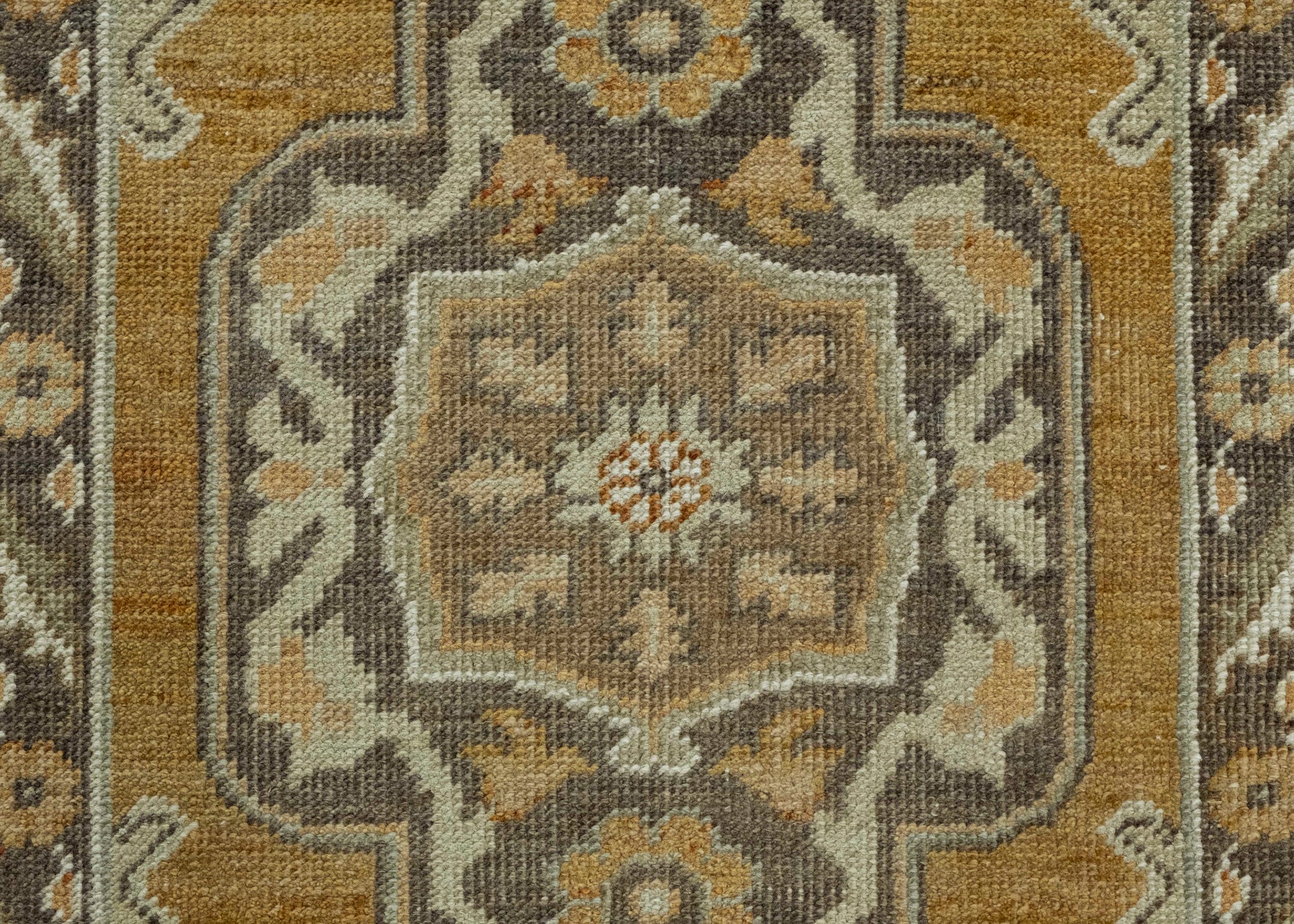 Turkish Mini Rug Oriental Hand Knotted Vintage Rug 1'9" x 3' #16327