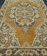 Turkish Mini Rug Oriental Hand Knotted Vintage Rug 1'9" x 3' #16327