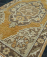 Turkish Mini Rug Oriental Hand Knotted Vintage Rug 1'9" x 3' #16327