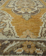 Turkish Mini Rug Oriental Hand Knotted Vintage Rug 1'9" x 3' #16327