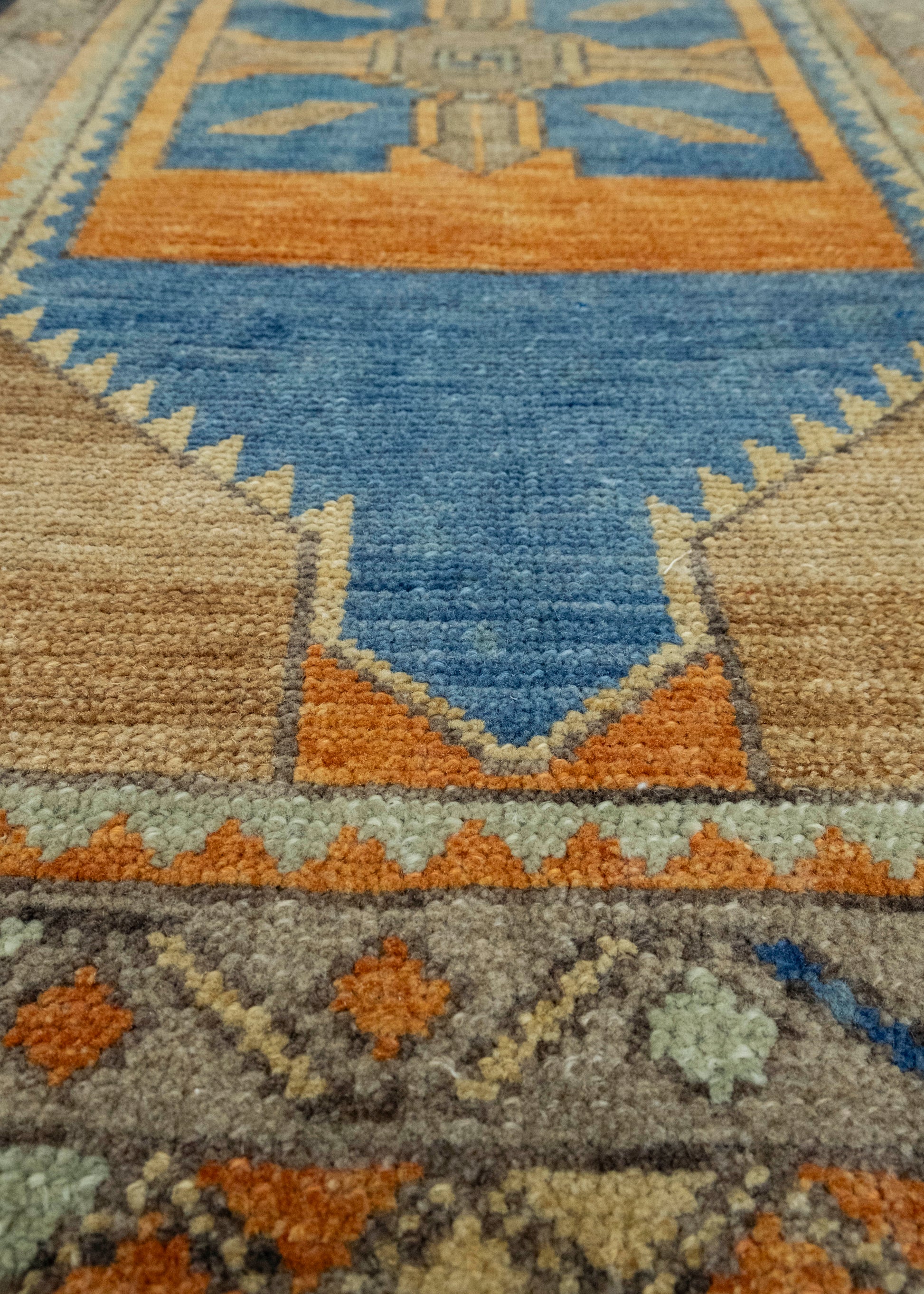 Turkish Mini Rug Oriental Hand Knotted Vintage Rug 1'6" x 3'3" #16239