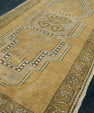 Turkish Mini Rug Oriental Hand Knotted Vintage Rug 1'8" x 3'3" #16253