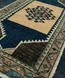 Turkish Mini Rug Oriental Hand Knotted Vintage Rug 1'8" x 3'2" #16219