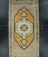 Turkish Mini Rug Oriental Hand Knotted Vintage Rug 1'10" x 3'8" #16269