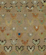 Turkish Mini Rug Oriental Hand Knotted Vintage Rug 2'5" x 2'5" #16231