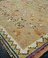 Turkish Mini Rug Oriental Hand Knotted Vintage Rug 2'5" x 2'5" #16231