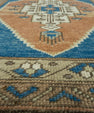 Turkish Mini Rug Oriental Hand Knotted Vintage Rug 1'10" x 2'10" #16205