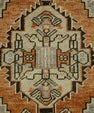 Turkish Mini Rug Oriental Hand Knotted Vintage Rug 1'8" x 3'5" #16209