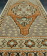 Turkish Mini Rug Oriental Hand Knotted Vintage Rug 1'8" x 3'5" #16209