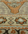 Turkish Mini Rug Oriental Hand Knotted Vintage Rug 1'8" x 3'5" #16209