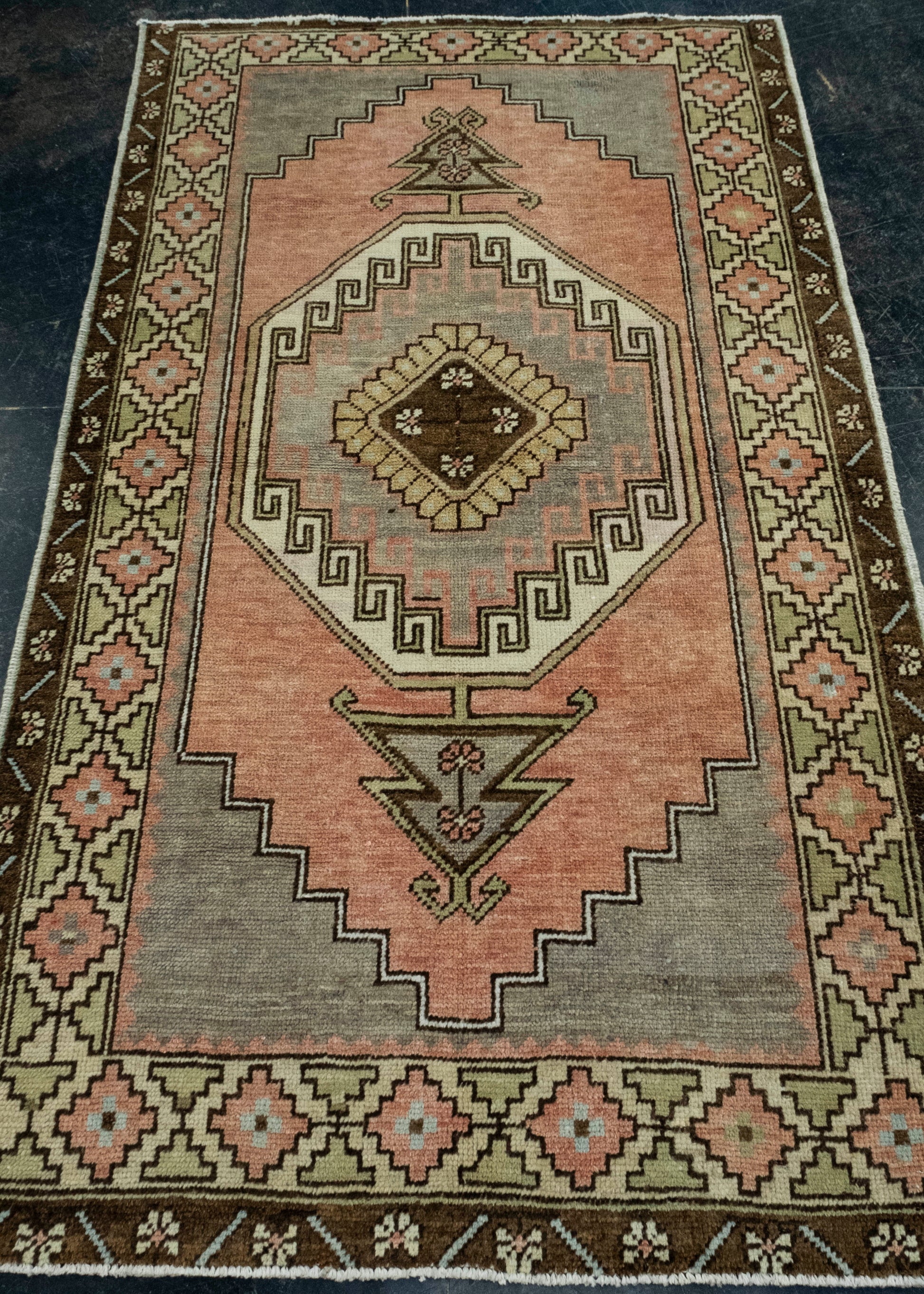 Turkish Vintage Rug 3'3" x 5'8" #16028