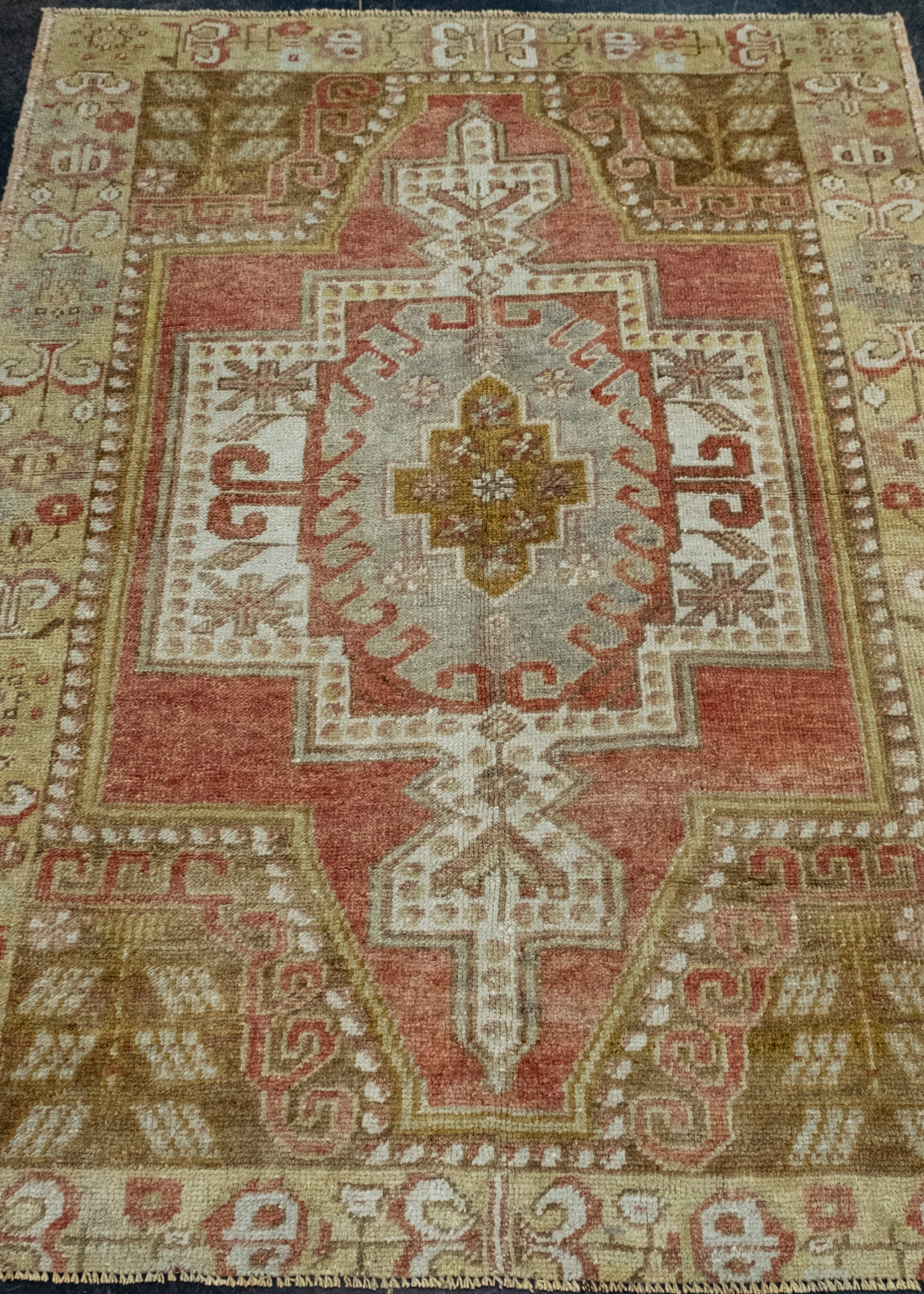 Turkish Vintage Rug 3'6" x 5' #16073