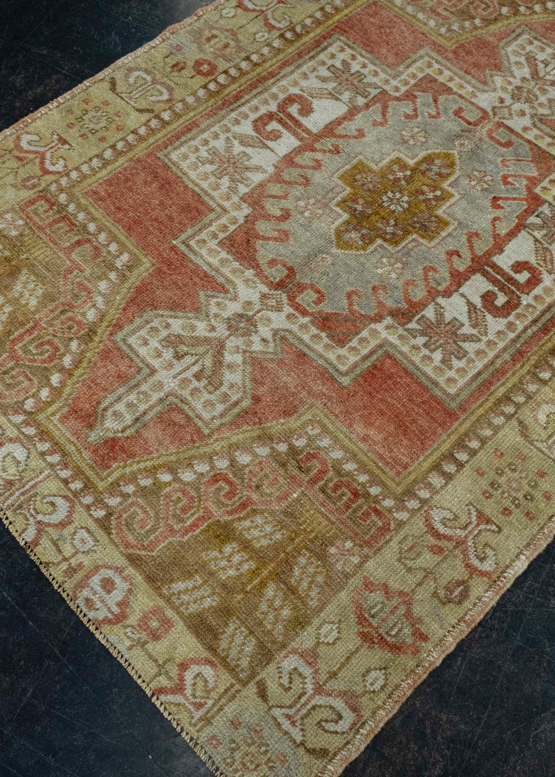 Turkish Vintage Rug 3'6" x 5' #16073